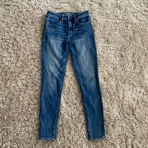 American Eagle super stretch hi-rise skinny jeans